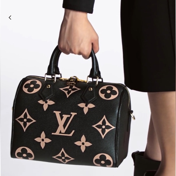 NEW🔥Louis Vuitton Speedy 25 Bandoulière Empreinte Bag - Picture 3 of 15